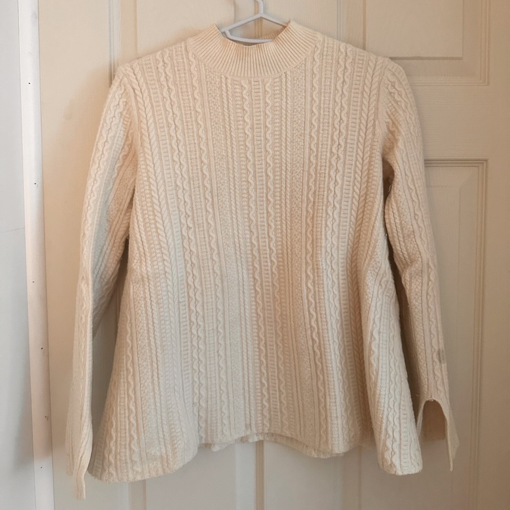 Theory cableknit sweater - S